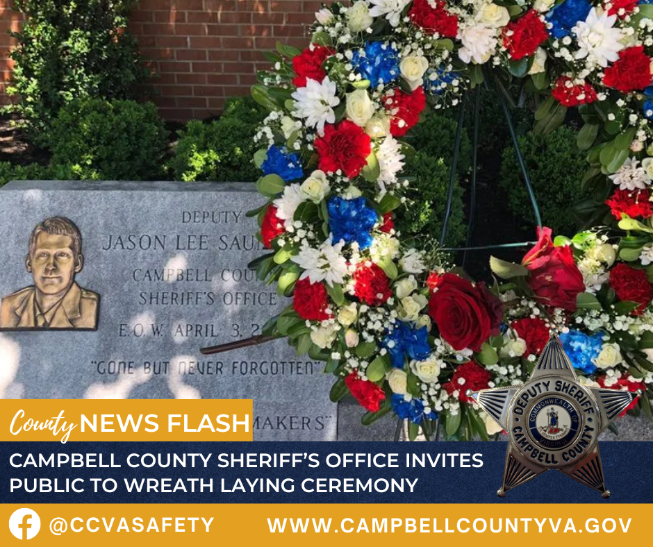 CCSO Invite for Wreath Laying Ceremony