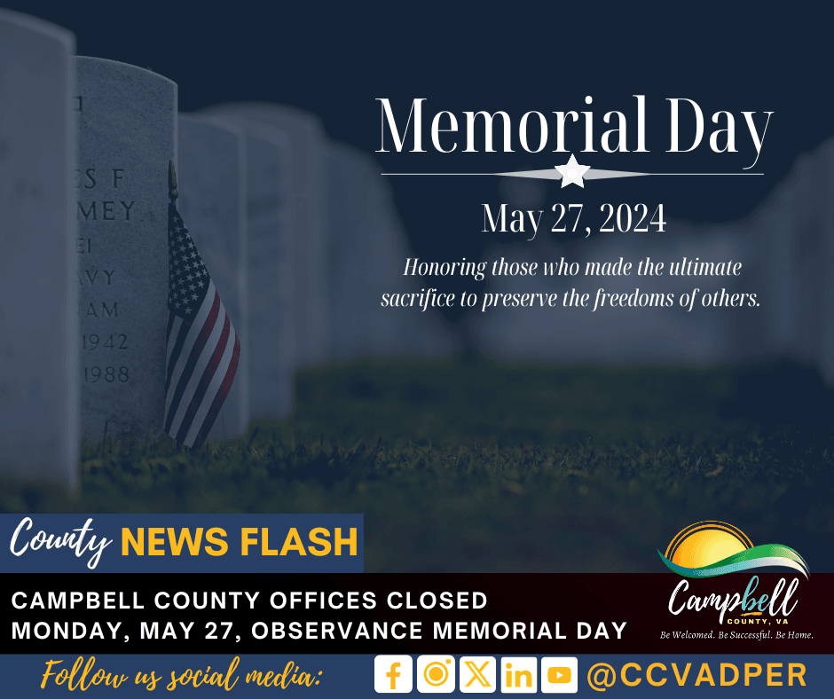 Memorial Day News Flash