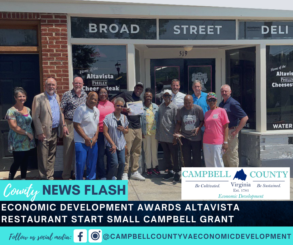 CCED Start Small Grant Awarded to Altavista Restaurant