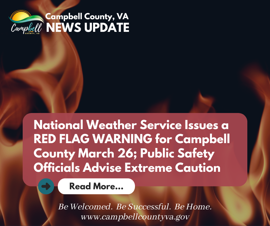 CCVA News - Red Flag Warning