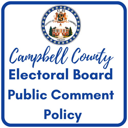 Electoral Board Public Comment Policy