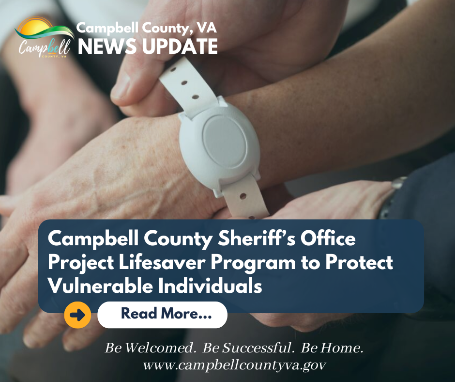 CCVA WEBSITE NEWS Project Lifesaver