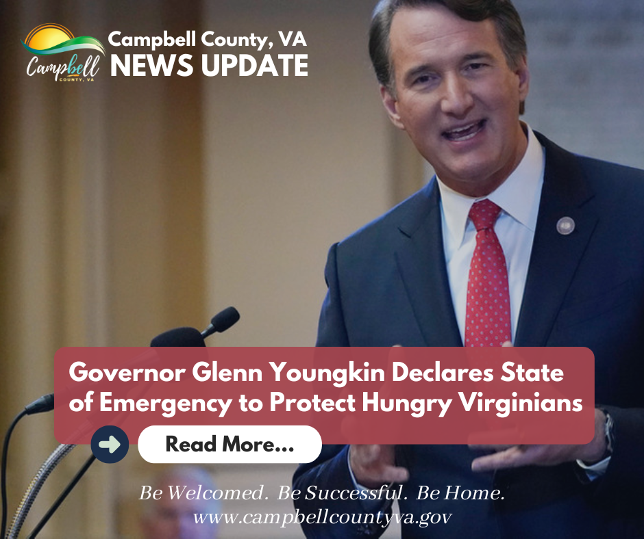 Gov Youngkin State of Emergency SNAP