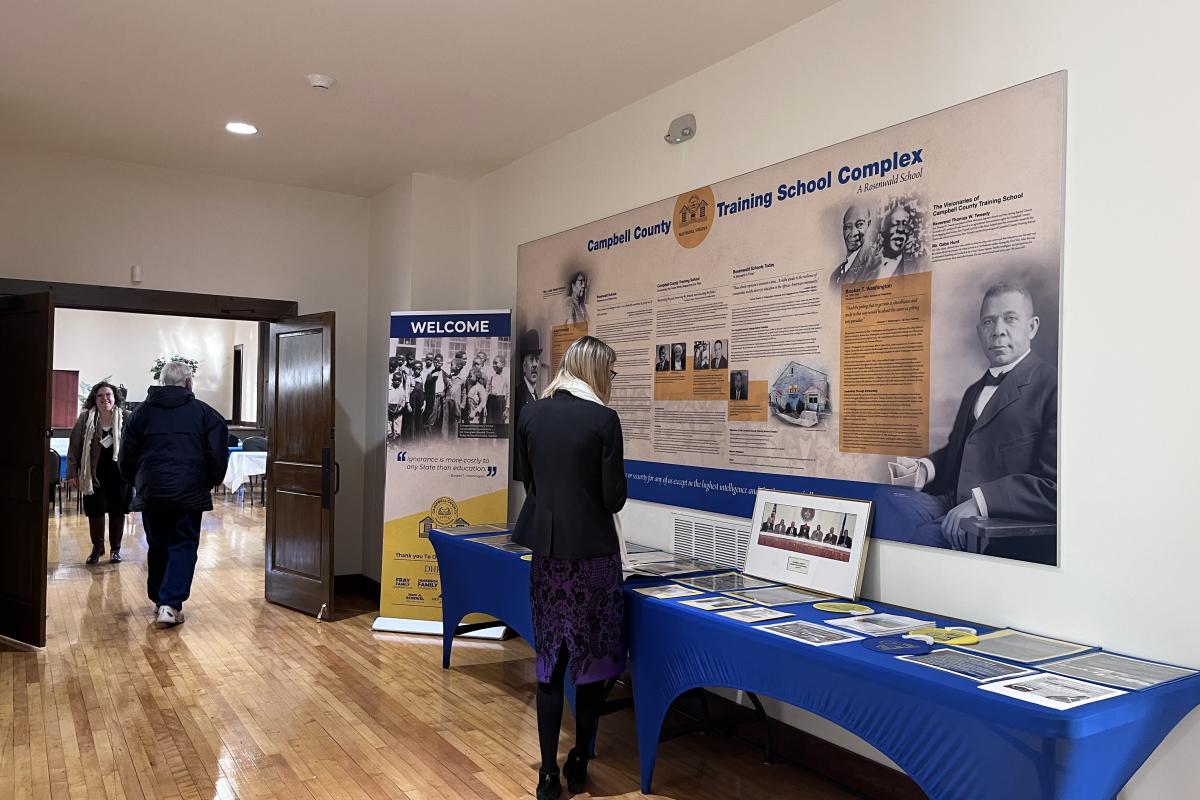 Campbell County Training School Complex Table