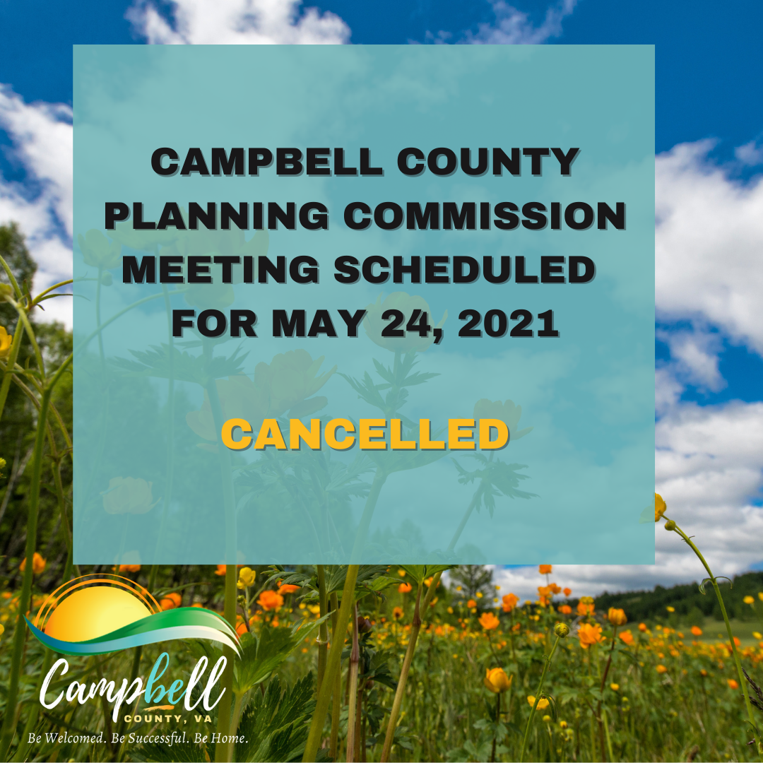 Campbell County Planning Commission Meeting Cancelled