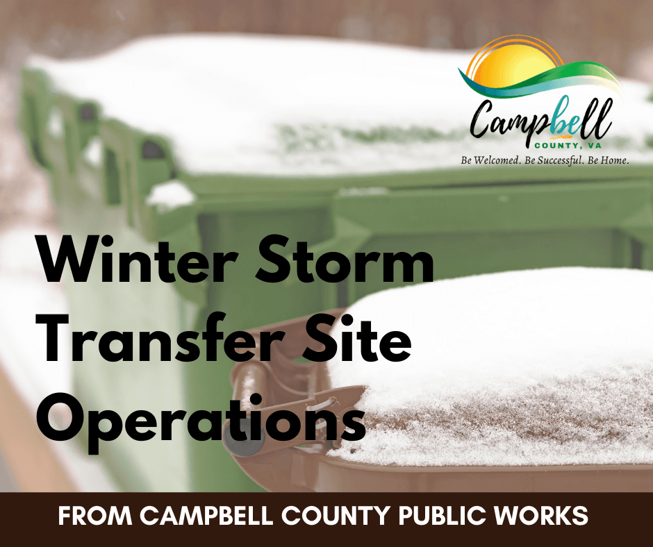 Transfer Sites in Inclement Weather