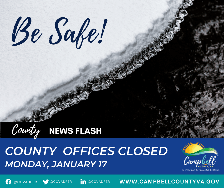 CCVADPER News Item -Snow Closure