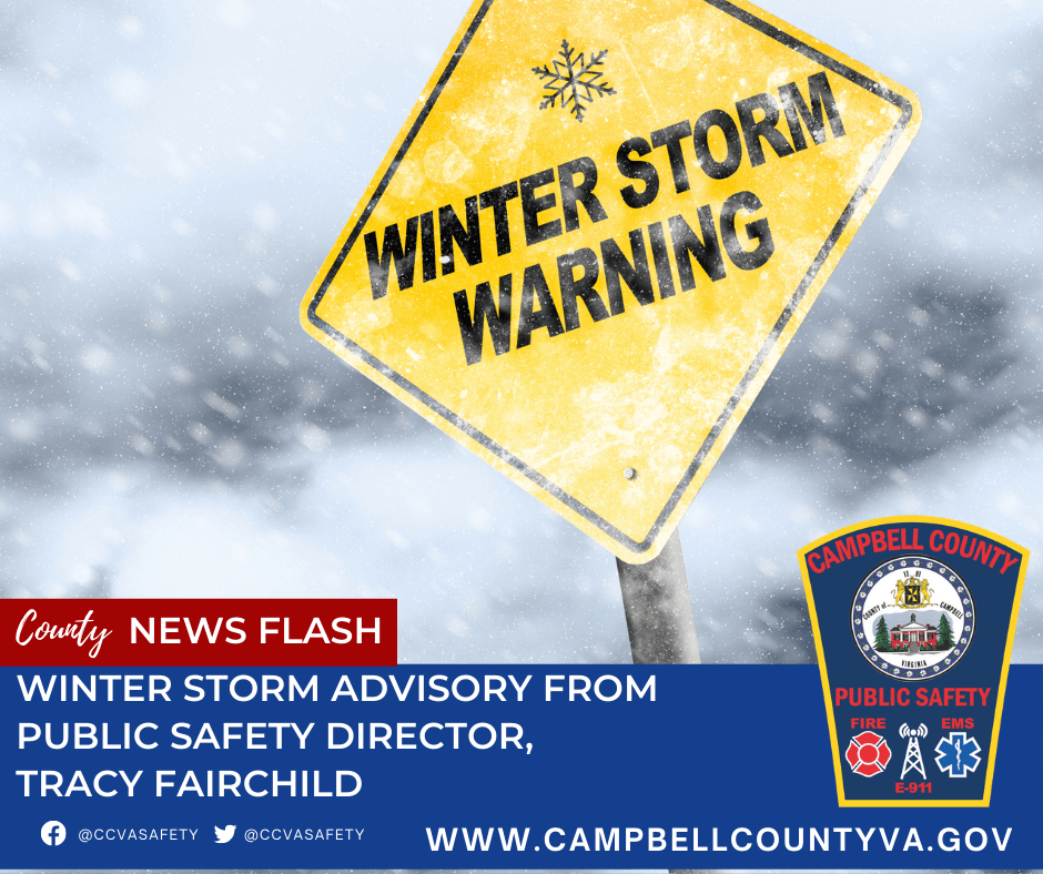 CCDPS Facebook Post - WINTER STORM