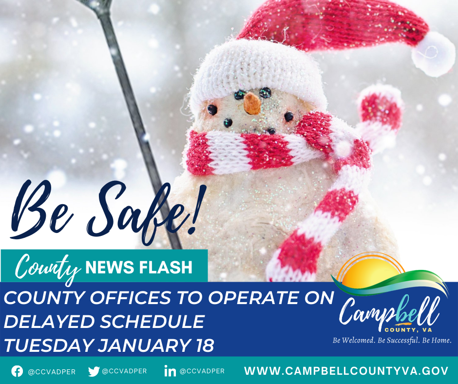 CCVADPER News Item - Late Opening