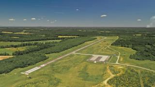 Brookneal-Campbell County Airport Aerial